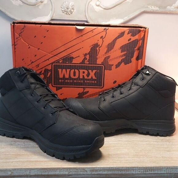 Red Wing Men's Boots~ Size 9.5 ~ Carbide Hiker ~Style #5491 - Picture 1 of 7